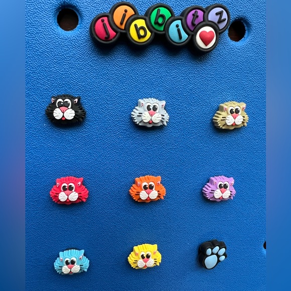 Jibbitz Accessories Orange Cat Face Jibbitz For Crocs Poshmark